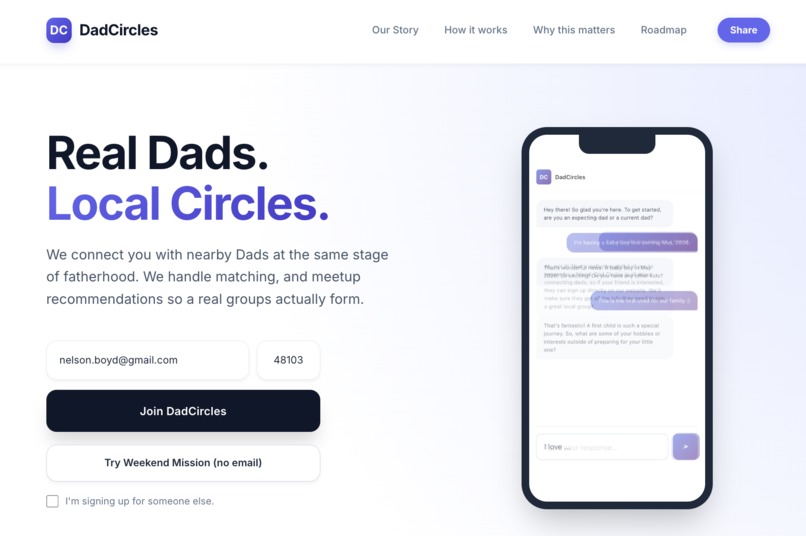 DadCircles.com – screenshot 14
