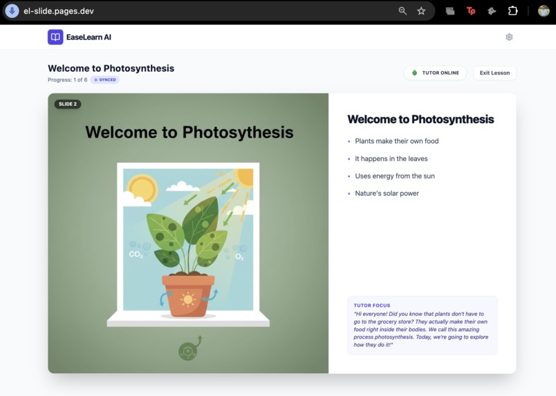 Real-time AI-powered Teaching System – screenshot 1
