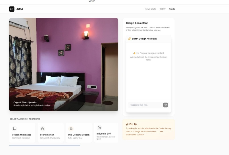 LUMA – screenshot 2