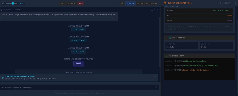 Sentinel-Gemini 3 API Neural Command Core Space Operations – screenshot 4
