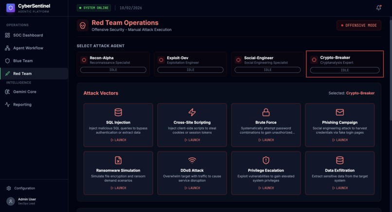 CyberSentinel - Gemini Agentic Platform – screenshot 5