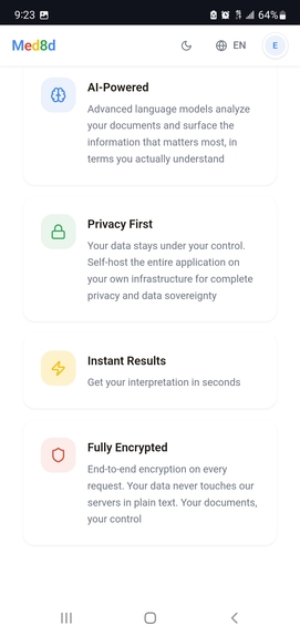 Med8d – screenshot 2