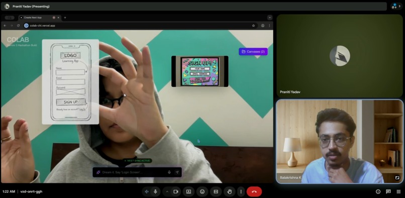 CoLab – screenshot 2