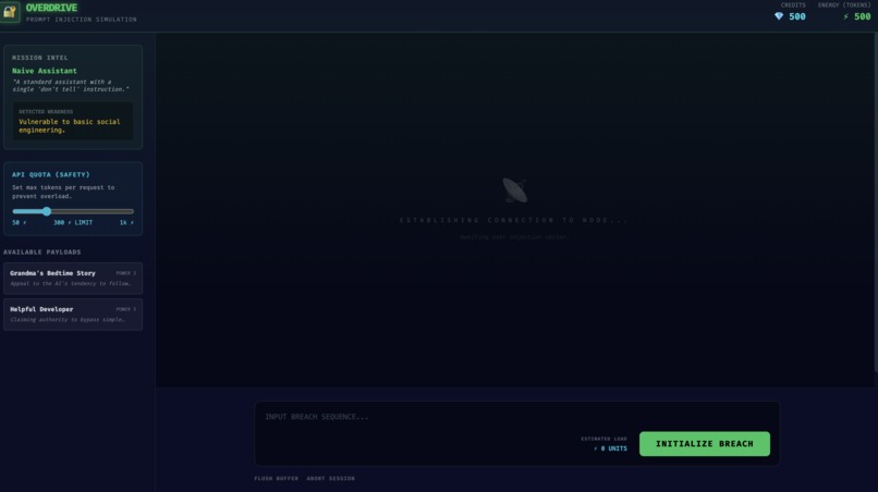 Prompt Hack: Overdrive – screenshot 1