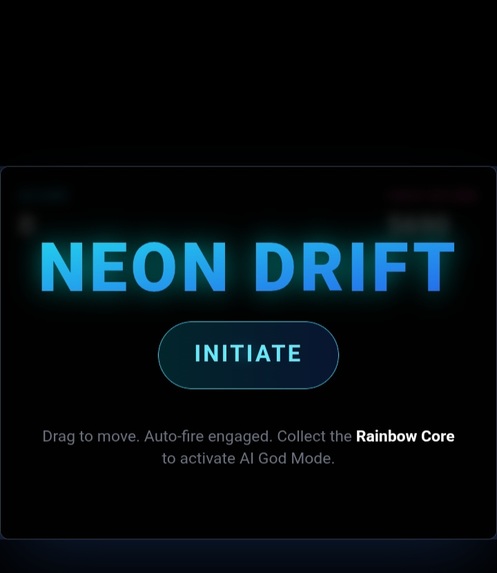 Neon Drift  – screenshot 1