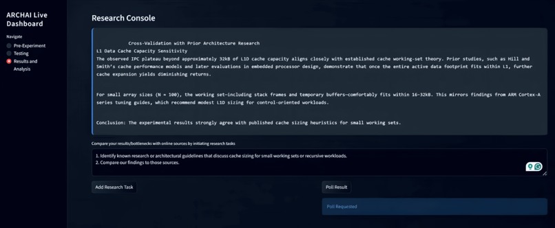 ARCHAI: Gemini 3–Driven gem5 Microarchitecture Research – screenshot 6