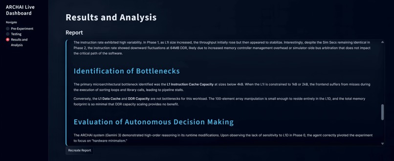 ARCHAI: Gemini 3–Driven gem5 Microarchitecture Research – screenshot 5