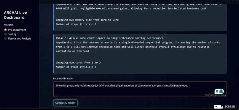 ARCHAI: Gemini 3–Driven gem5 Microarchitecture Research – screenshot 2