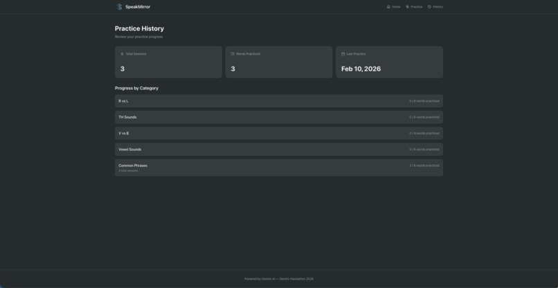 SpeakMirror – screenshot 2