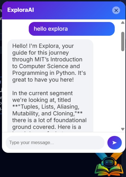 ExploraAI : RAG Based AI Teaching Assistant – screenshot 3