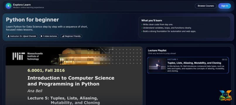 ExploraAI : RAG Based AI Teaching Assistant – screenshot 5