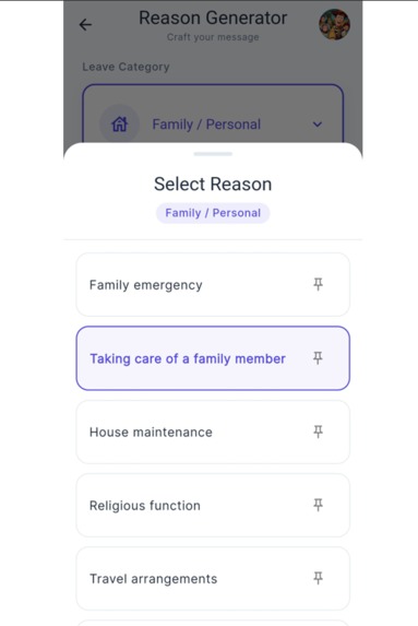 LeaveMate – screenshot 3