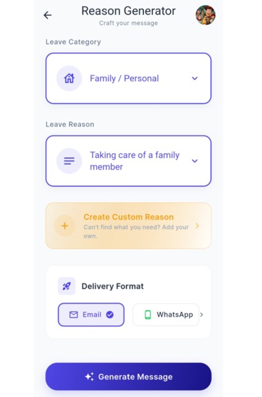 LeaveMate – screenshot 4