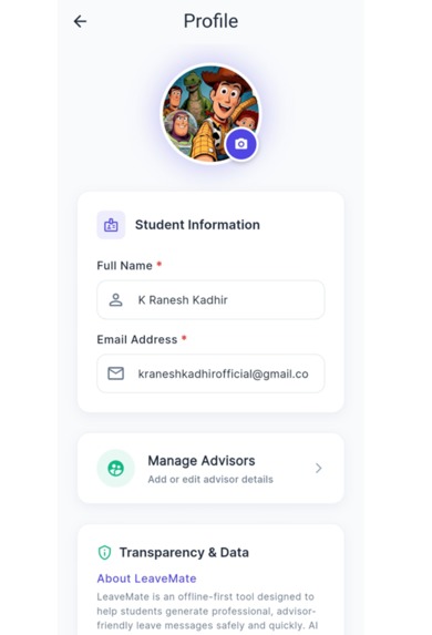 LeaveMate – screenshot 14