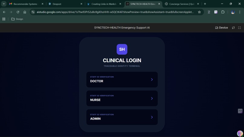 Synctech health – screenshot 3