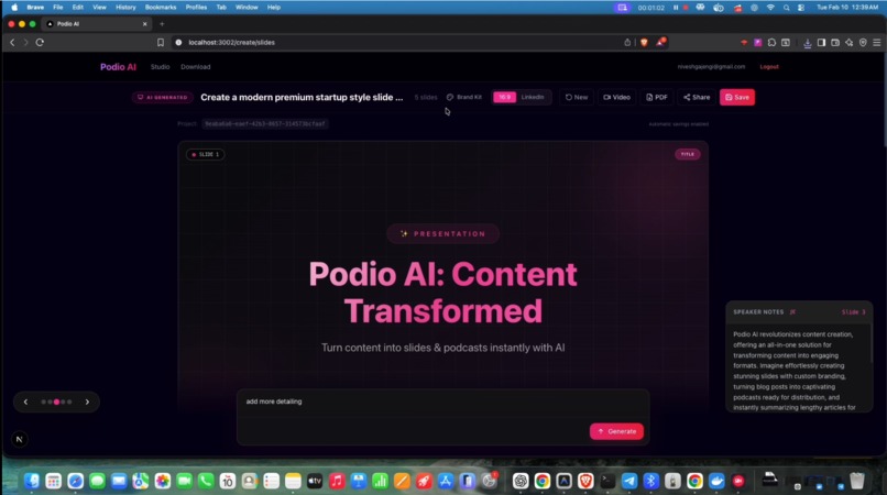 Podio AI – screenshot 5