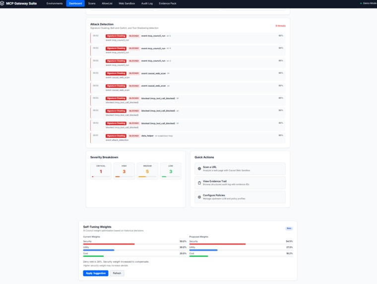 MCP Security Project – screenshot 2
