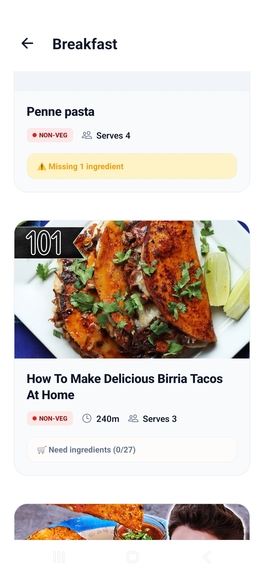 FreshIQ - cook with what you already have – screenshot 3