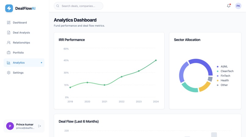 Deal Flow AI – screenshot 1