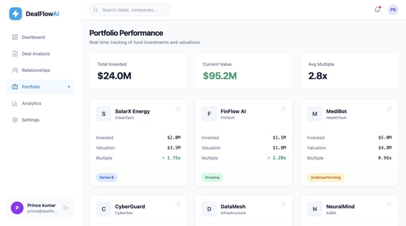 Deal Flow AI – screenshot 4