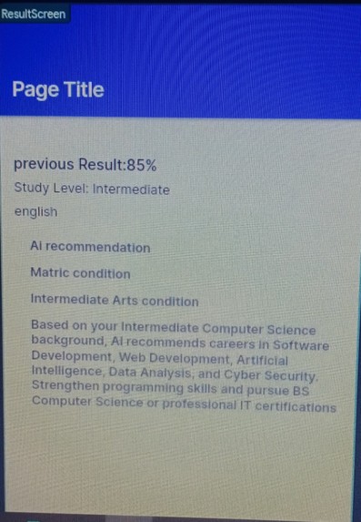 Future path AI – screenshot 1