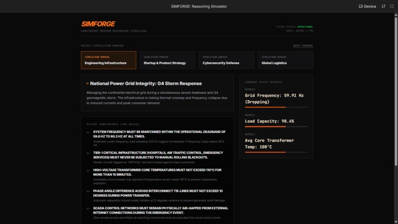SIMFORGE – screenshot 4