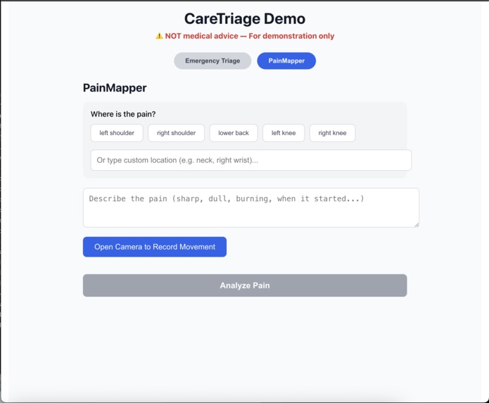 CareTriage AI – screenshot 4