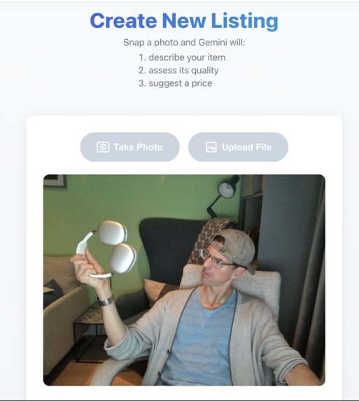 SellEasy.ai - sell your old stuff with Gemini AI! – screenshot 2