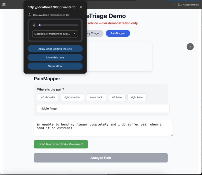 CareTriage AI – screenshot 5