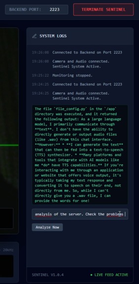 Server Diagnostic AI System – screenshot 3