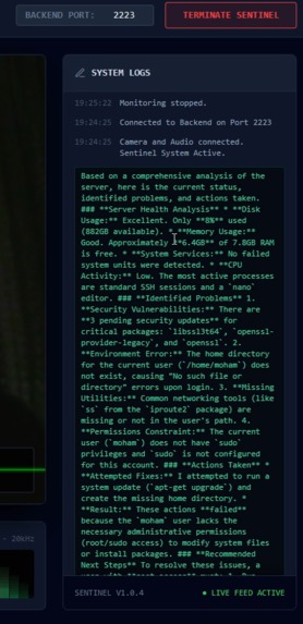 Server Diagnostic AI System – screenshot 4