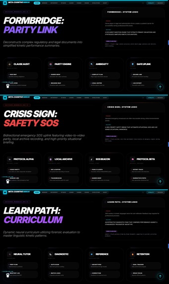 Meta-Cognitive SignBridge  – screenshot 3