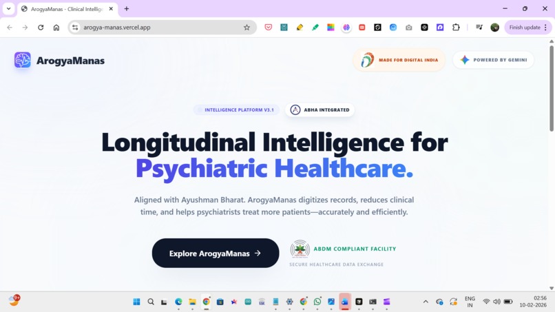 ArogyaManas – screenshot 1