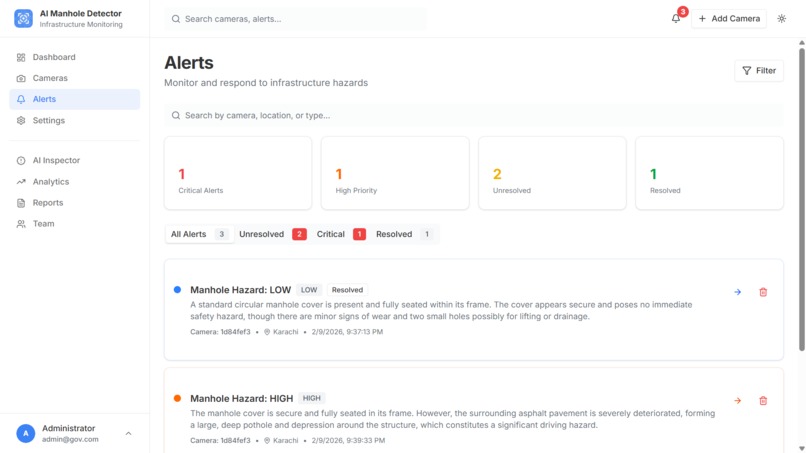 AI Manhole Detector – screenshot 5