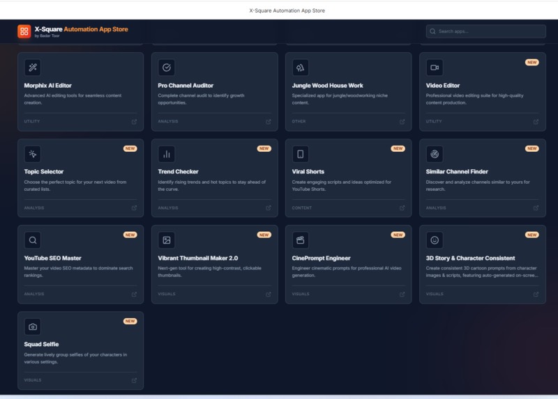 XSquare Automation App Store : Login password: x2apps – screenshot 3