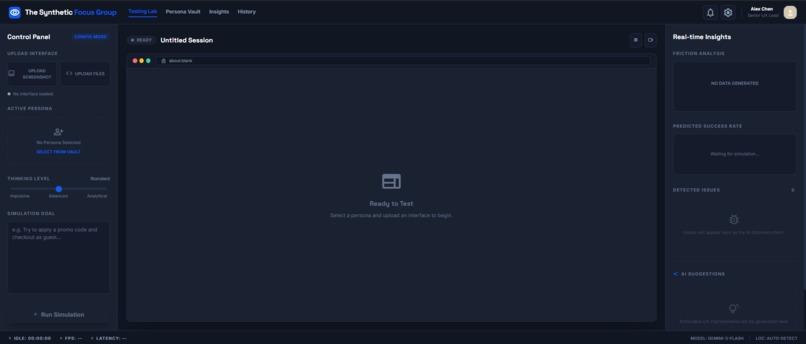 The Synthetic Focus Group – screenshot 1