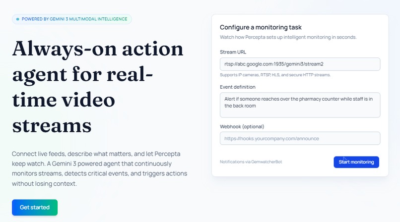 Percepta – screenshot 1
