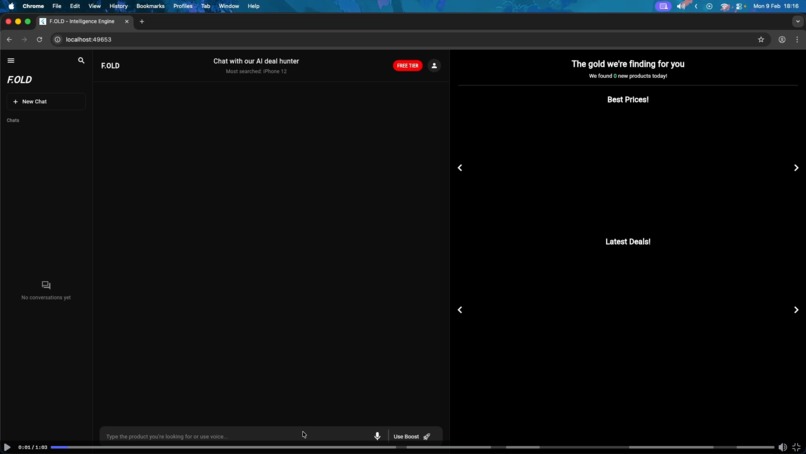 F.old: Precision Sourcing Powered by Gemini – screenshot 2