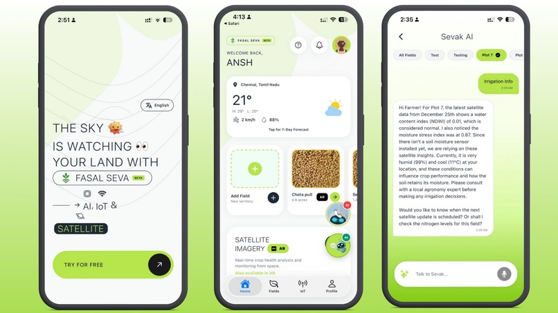 Fasal Seva: Gemini 3 Native Audio & Satellite AI – screenshot 4