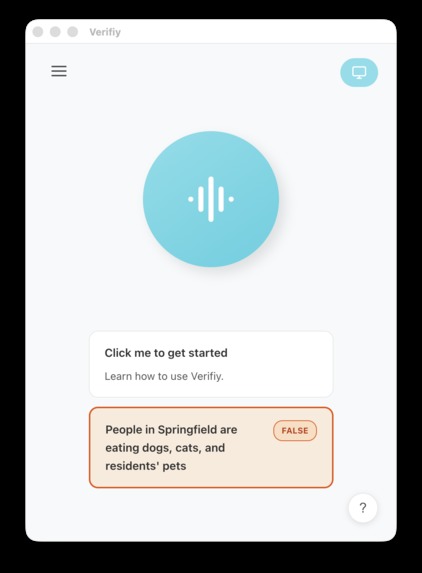 Verify – screenshot 1
