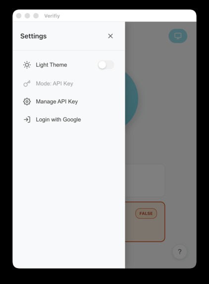 Verify – screenshot 2