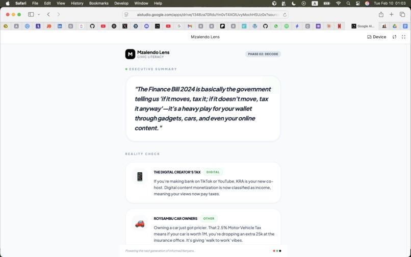 Mzalendo Lens – screenshot 5