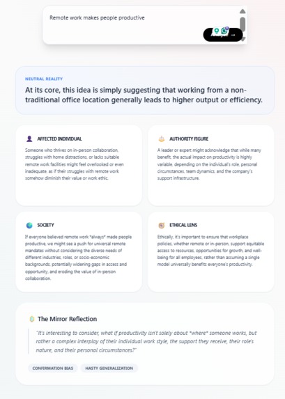 Bias Mirror  – screenshot 2