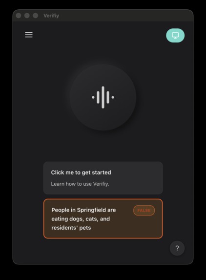 Verify – screenshot 3