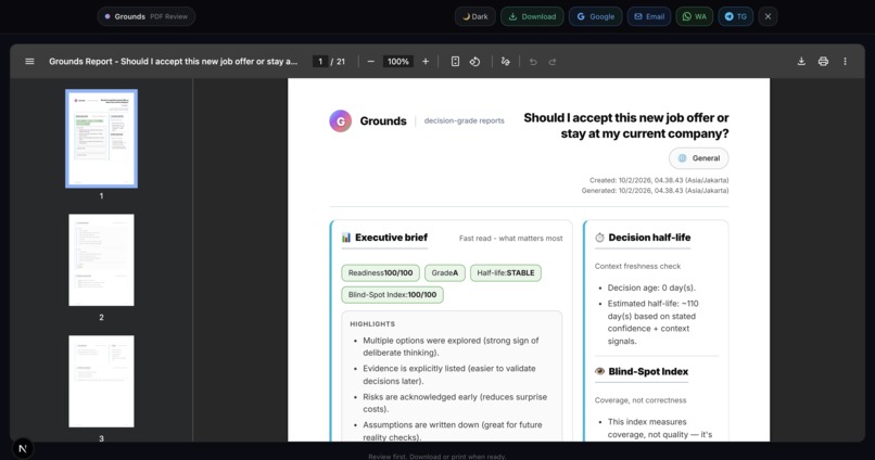 Grounds – screenshot 2