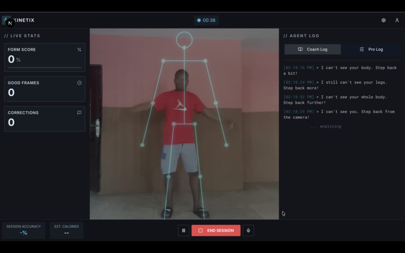 Kinetix – screenshot 2