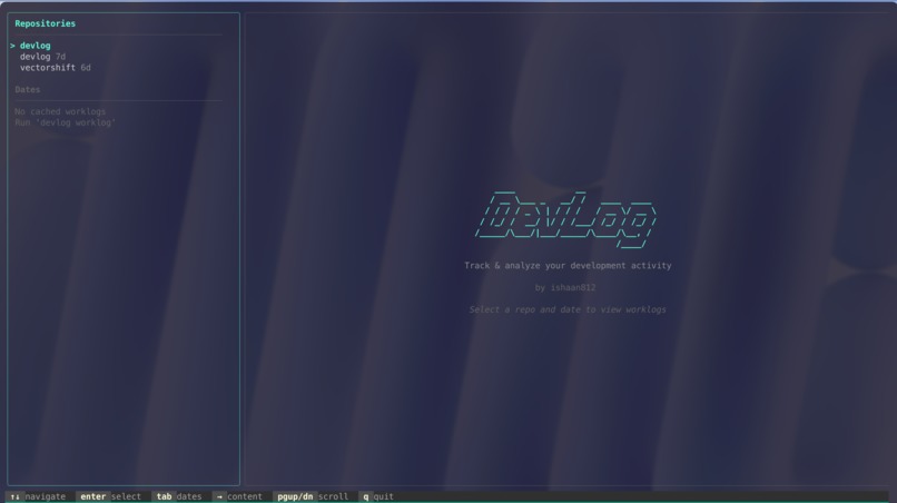DevLog: AI Powered Work Logging for Devs – screenshot 2