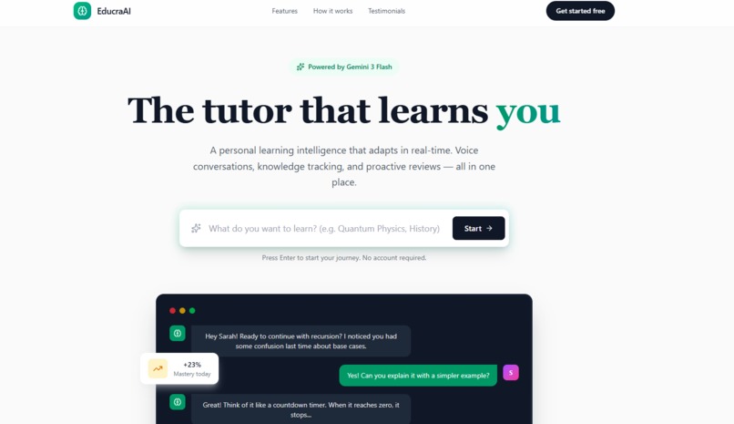EducraAI – screenshot 1