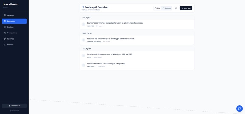 LaunchMaestro – screenshot 3