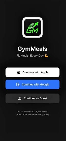GymMeals - Performance Architected – screenshot 1